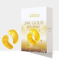 Masque pour les yeux au collagène en or 24 carats Nano